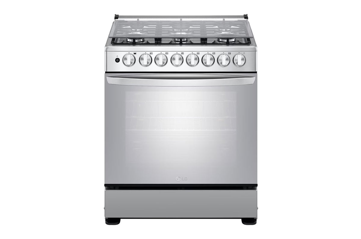 Estufa Lg lrgz5255s 30pulg piso inox capelo