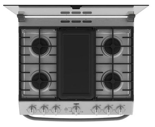 ESTUFA MABE EM7602JS0 PISO 30PULGADAS GRIS NOX PARRILLAS HIERRO CAPELO ENCENDIDO ELECTRONIC