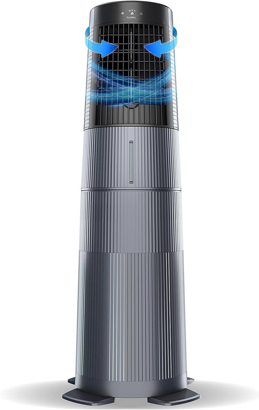 Enfriador Symphony duet is gris 6lt oscilacion iluminacion