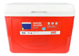hielera nyc 0150 nordic 45.5litros rojo plastico