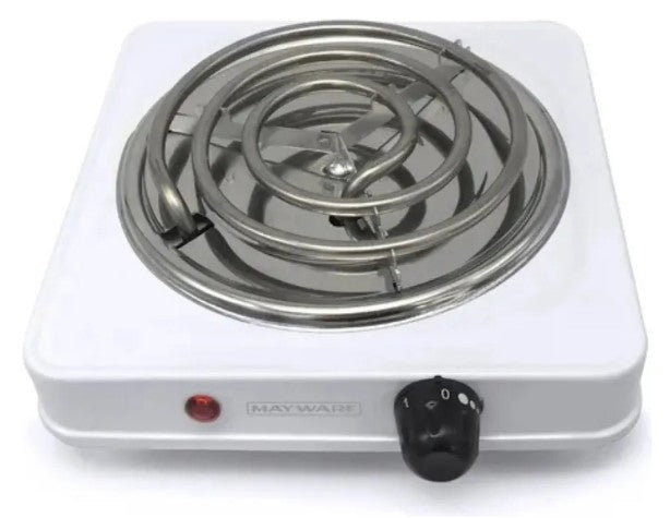 PARRILLA MAYWARE HY1000A 1QUEMADOR BLANCO