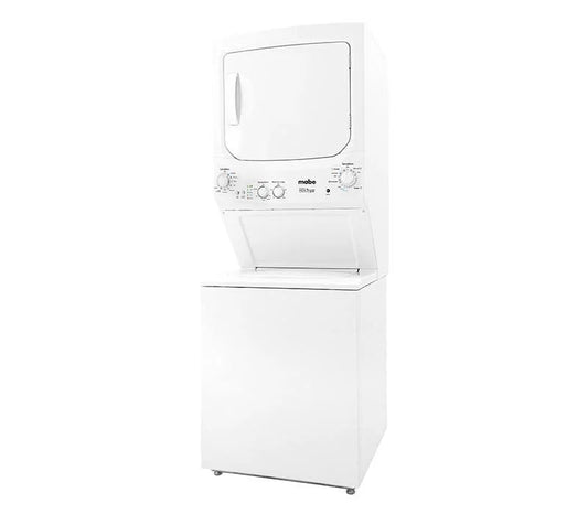 Centro de Lavado Ultra Capacity a Gas 24 kg con Inteligencia Artificial Blanco Mabe - MCL2440PSBB0