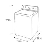 Lavadora Maytag Automática 20kg PowerWash HE 7MMVWC465JW Blanca Carga Superior - Ekar de Gas