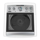 LAVADORA MABE LMA74215WBAB1 AUT 24KG BLANCO TAPA CRISTAL
