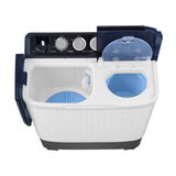 LAVADORA MABE LMDX8124PBAB0 SEMI AUT 18KG AUT BLANCO DOBLE TINA - Ekar de Gas
