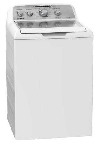 LAVADORA MABE LMA71214VBAB AUT 21KG BLANCO TAPA CRISTAL