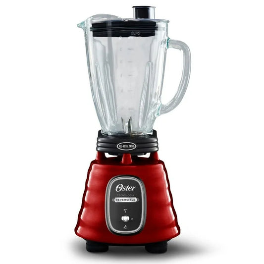 Licuadora Oster blstbestr-013 clasica reversible 700w rojo 2vel vidrio