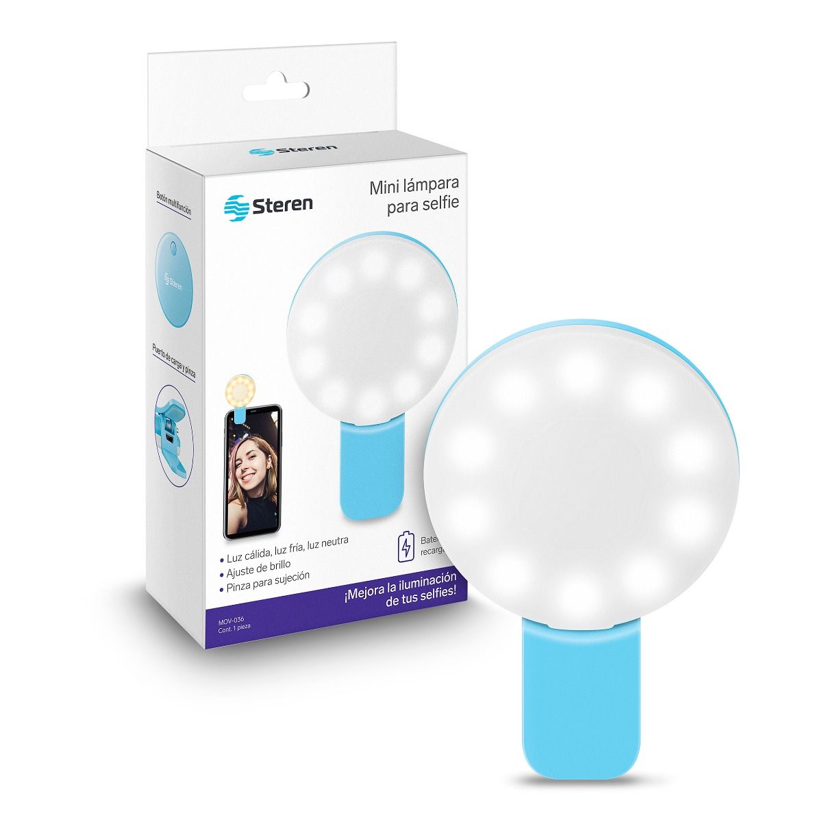 Lampara Steren mov-036 celular luz fria/calida/neutra