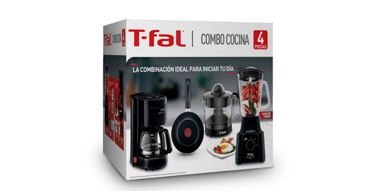 Licuadora T-fal cmlnzp23m licuadora+exprimidor+cafetera+sarten