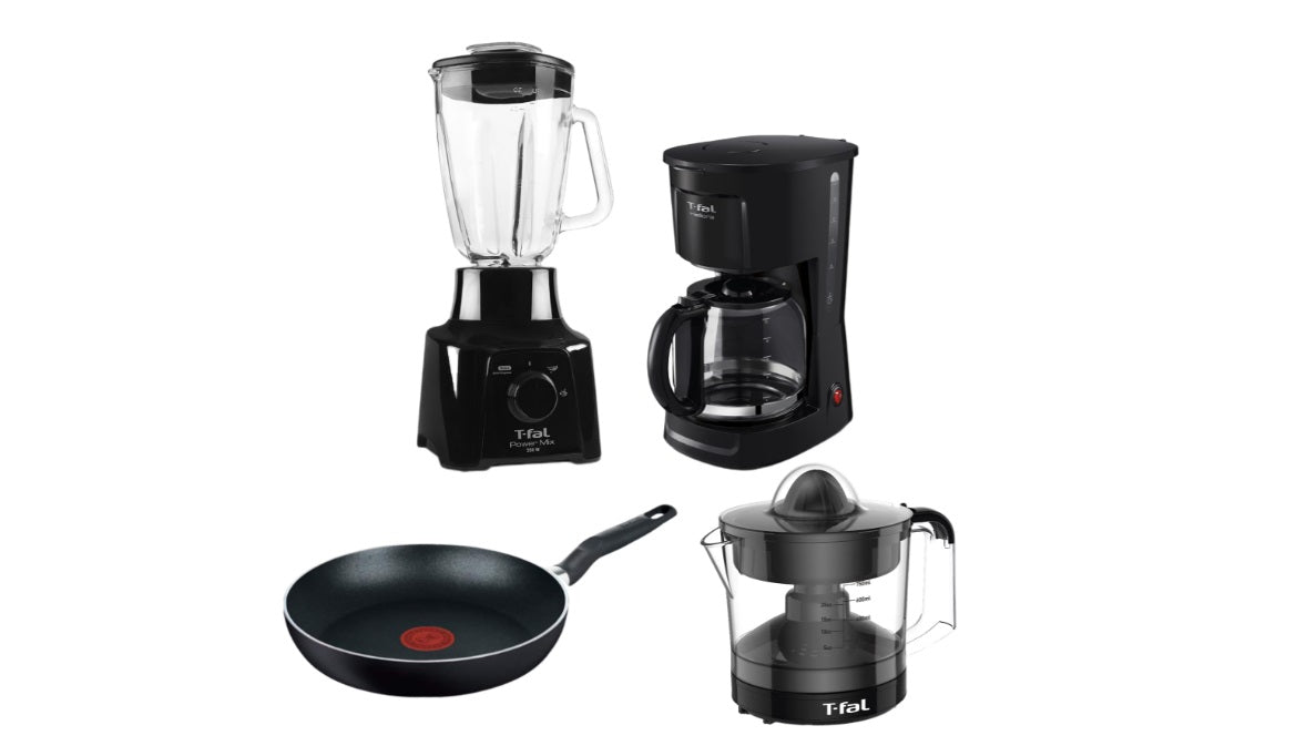 Licuadora T-fal cmlnzp23m licuadora+exprimidor+cafetera+sarten