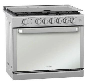 ESTUFA MABE MA0C80400CI0 EMPOTRE 30PULGADAS GRIS INOX PARRILLAS HIERRO CAPELO ENCENDIDO ELECTRONICO