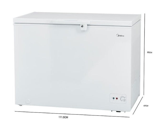 CONGELADOR MIDEA MFCD11P2NABW 11PIES HORIZONTAL BLANCO