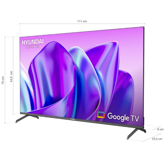 PANTALLA HYUNDAI HYLED5020G4KM 50PULGADAS SMART 4K GOOGLE TV HDR