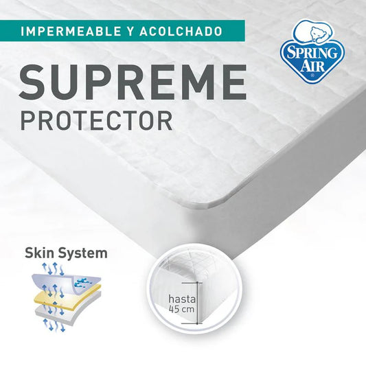 PROTECTOR SPRING AIR PRIME/SUPREME ALGODON POLIESTER