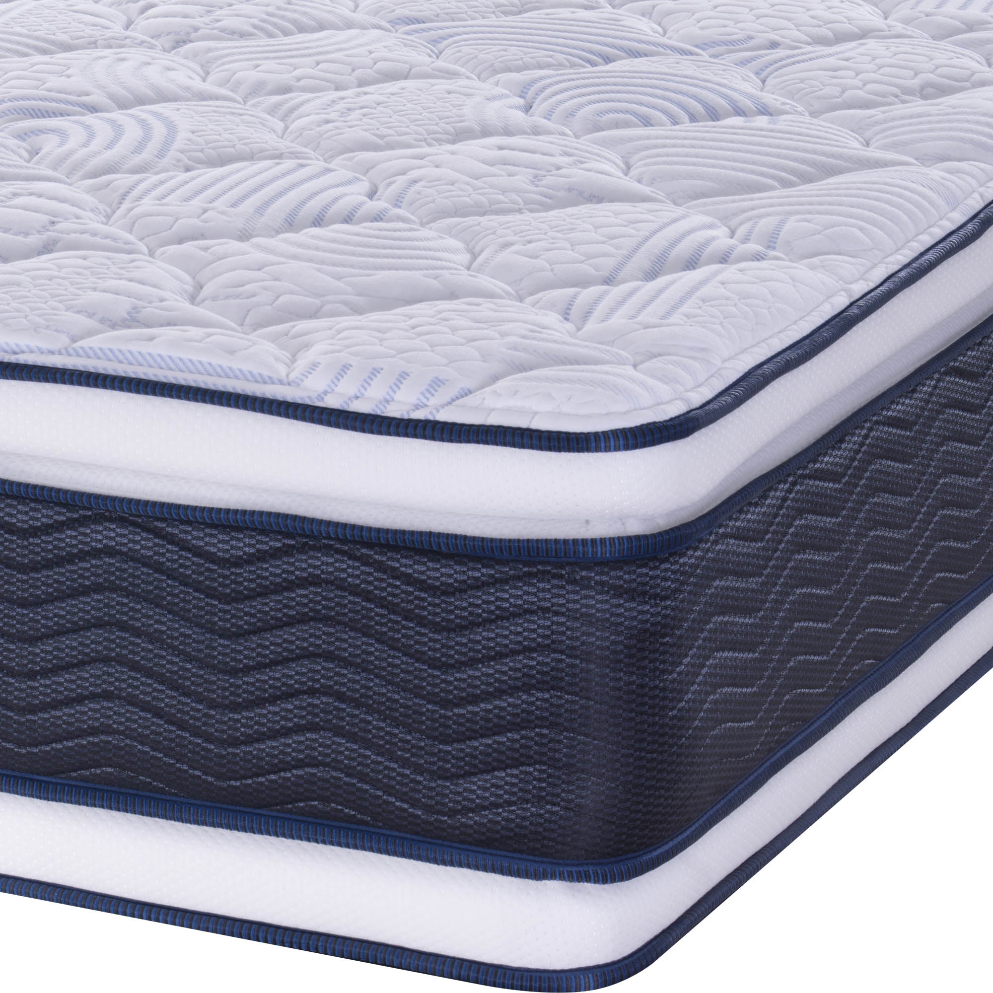 COLCHON AMERICA REGINA DOBLE COLCHONETA AZUL