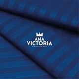 Sabana Castelog 655 individual tacto seda poliester marino