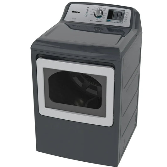 Secadora Mabe smg47n8msdab0 19kg a 22kg negro tapa cristal