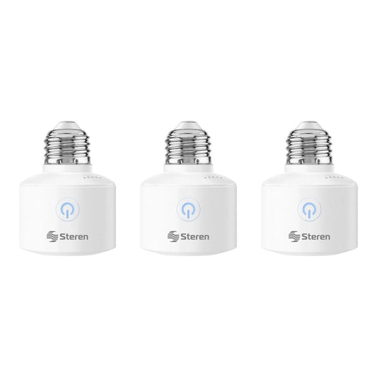 socket steren shome-125/3 3piezas wifi