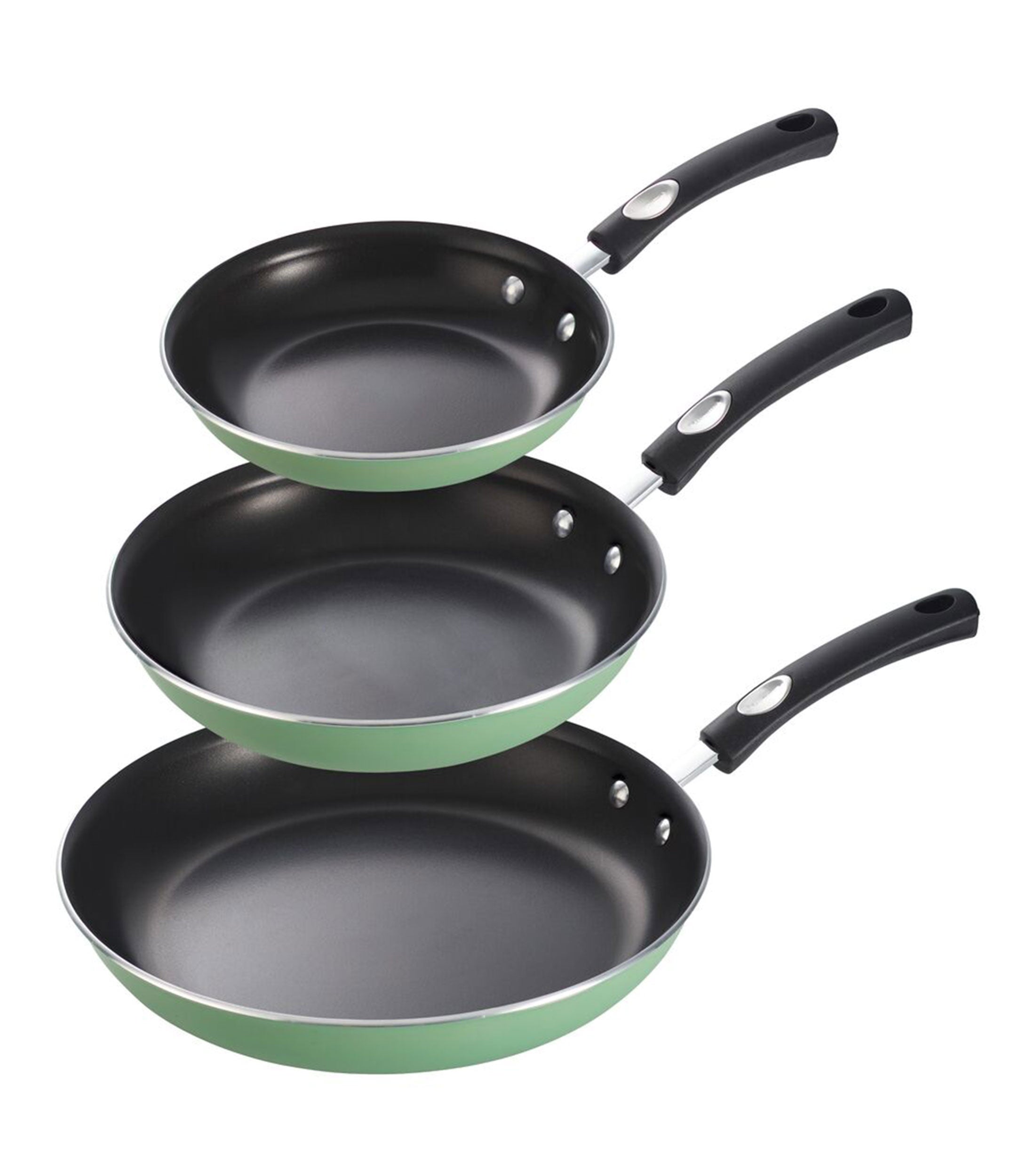 Sarten Tramontina 80156103 porcelanizados 3pzas 20/25/30cm 3.2mm verde