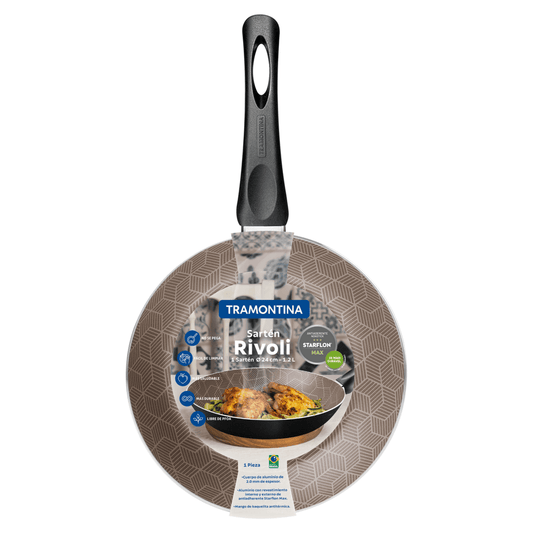 Sarten Tramontina 27817569 rivoli 24cm 2mm negro