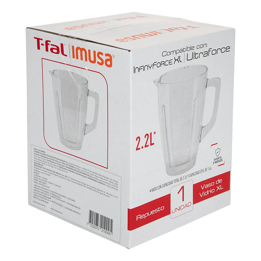 VASO T-FAL XF2100MX VIDRIO 2.2LT