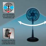 VENTILADOR T-FAL VE7752X0SIL 18PULG PEDESTAL CONTROL