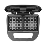 wafflera black & decker wm120b 760w placas antiadherentes negro